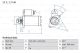 BOSCH Starter 0 986 013 350