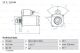 BOSCH Starter 0 986 025 470
