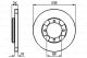 BOSCH Bremsscheibe 0 986 478 277