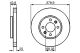 BOSCH Bremsscheibe 0 986 478 505