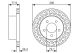 BOSCH Bremsscheibe 0 986 479 U00