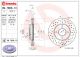 BREMBO Bremsscheibe 09.7806.1X