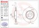 BREMBO Bremsscheibe 09.8137.21