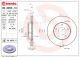 BREMBO Bremsscheibe 09.8953.11