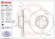 BREMBO Bremsscheibe 09.8961.21