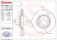 BREMBO Bremsscheibe 09.9369.11