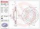 BREMBO Bremsscheibe 09.A200.1X