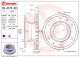 BREMBO Bremsscheibe 09.A315.60