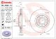 BREMBO Bremsscheibe 09.A598.11