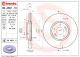BREMBO Bremsscheibe 09.A601.11