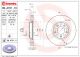 BREMBO Bremsscheibe 09.A721.11