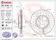 BREMBO Bremsscheibe 09.A758.1X
