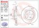 BREMBO Bremsscheibe 09.A818.11