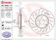 BREMBO Bremsscheibe 09.A828.11