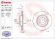 BREMBO Bremsscheibe 09.A913.11