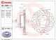 BREMBO Bremsscheibe 09.A966.1X