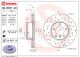 BREMBO Bremsscheibe 09.B337.2X
