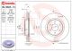 BREMBO Bremsscheibe 09.B625.10