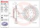BREMBO Bremsscheibe 09.C085.11