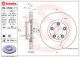 BREMBO Bremsscheibe 09.C549.11