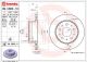 BREMBO Bremsscheibe 09.C663.11