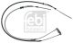 FEBI BILSTEIN Seilzug, Feststellbremse 04666