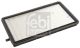 FEBI BILSTEIN Filter, Innenraumluft 09186