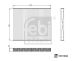 FEBI BILSTEIN Filter, Innenraumluft 1001482