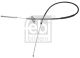 FEBI BILSTEIN Seilzug, Feststellbremse 10593