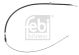 FEBI BILSTEIN Seilzug, Feststellbremse 106232