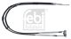 FEBI BILSTEIN Seilzug, Feststellbremse 106235