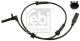 FEBI BILSTEIN Sensor, Raddrehzahl 106637