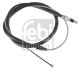 FEBI BILSTEIN Seilzug, Feststellbremse 107924