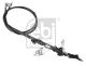 FEBI BILSTEIN Seilzug, Feststellbremse 108959