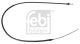 FEBI BILSTEIN Seilzug, Feststellbremse 109234