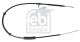 FEBI BILSTEIN Seilzug, Feststellbremse 109237