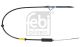 FEBI BILSTEIN Seilzug, Feststellbremse 109238