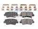 FEBI BILSTEIN Bremsbelagsatz, Scheibenbremse 116294