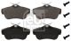 FEBI BILSTEIN Bremsbelagsatz, Scheibenbremse 16891