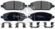FEBI BILSTEIN Bremsbelagsatz, Scheibenbremse 16974