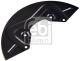 FEBI BILSTEIN Spritzblech, Bremsscheibe 174217