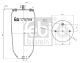 FEBI BILSTEIN Federbalg, Luftfederung 175709