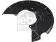 FEBI BILSTEIN Spritzblech, Bremsscheibe 175725