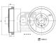 FEBI BILSTEIN Bremstrommel 178513