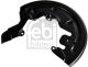 FEBI BILSTEIN Spritzblech, Bremsscheibe 179869