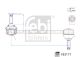 FEBI BILSTEIN Stange/Strebe, Stabilisator 183171