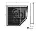 FEBI BILSTEIN Luftfilter 183705