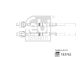 FEBI BILSTEIN Axialgelenk, Spurstange 183762