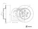 FEBI BILSTEIN Bremsscheibe 184658