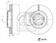 FEBI BILSTEIN Bremsscheibe 184696